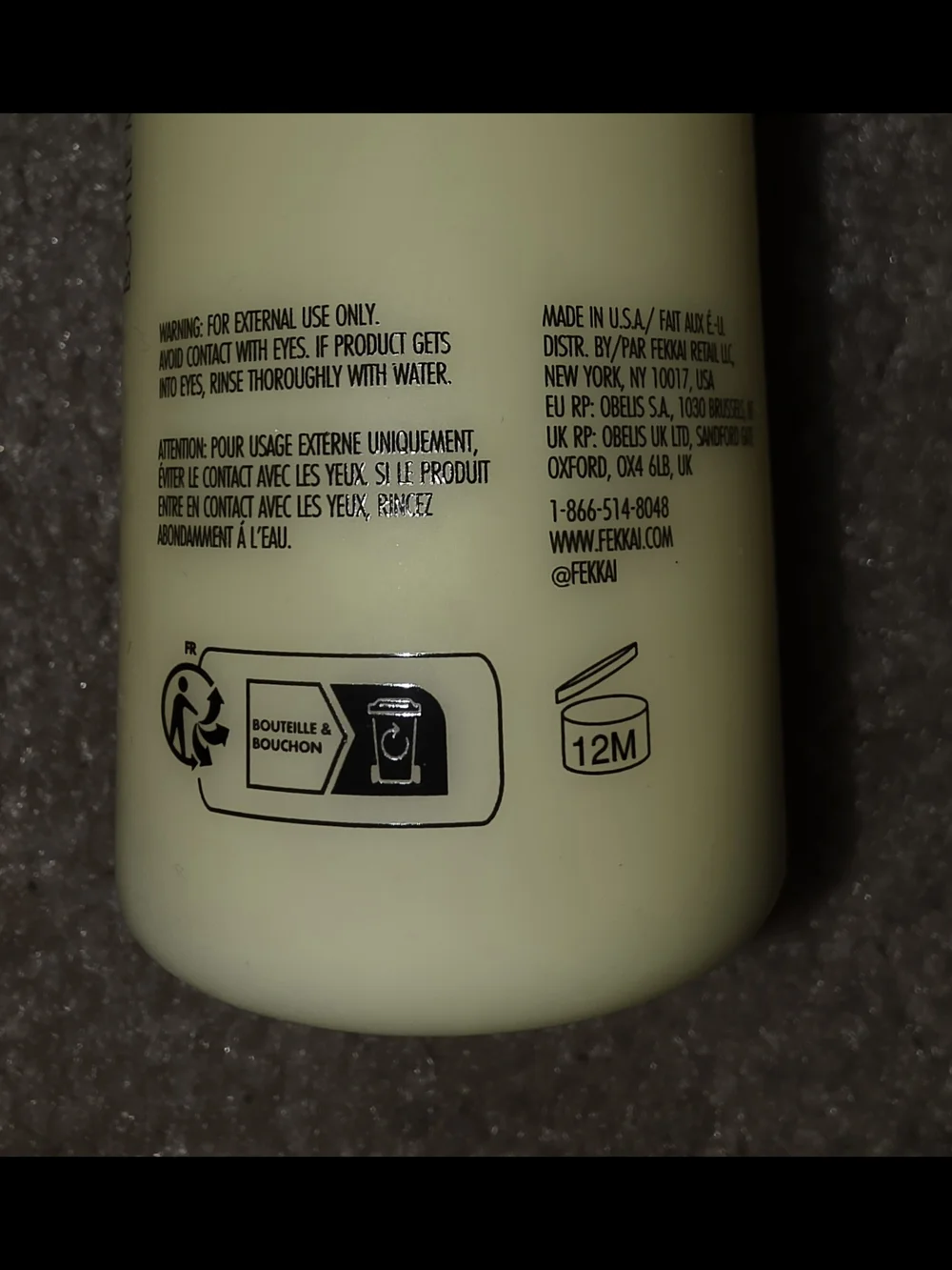 FEKKAI Full Blown Volume Conditioner — Cream $15 NWT